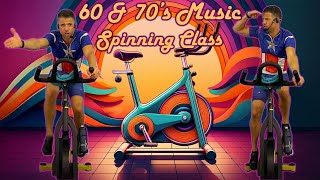 ONLY 60 & 70's Music Spinning Class; Challenging Continuous Ride! Let's Move Spinning #30