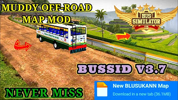 Map Mod Bussid 3.7 - New Muddy Off-road Map Mod For Bus Simulator Indonesia।।Bussid Mod Map।।Bussid