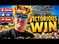 Greatest comeback today. Chasing loses and making gains. Great jackpot on three wheel. 