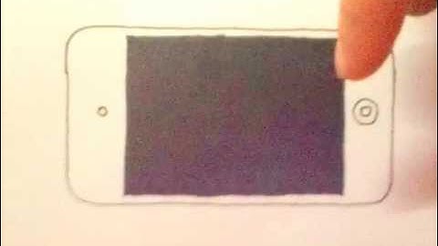 Paper IPod Touch Stop Motion