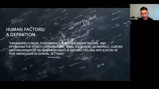 Introduction to Human Factors