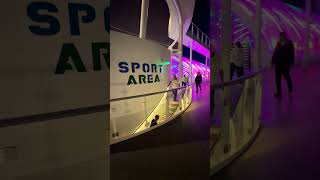 Аквапарк на круизном лайнере Costa Toscana #cruise
