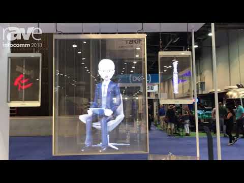 InfoComm 2018: YDEA Demos the YIPLED Transparent Poster Screen