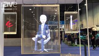 InfoComm 2018: YDEA Demos the YIPLED Transparent Poster Screen