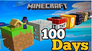 'Conquering Mega Blocks: 100 Days Survival Challenge in Minecraft's Ultimate Adventure!'