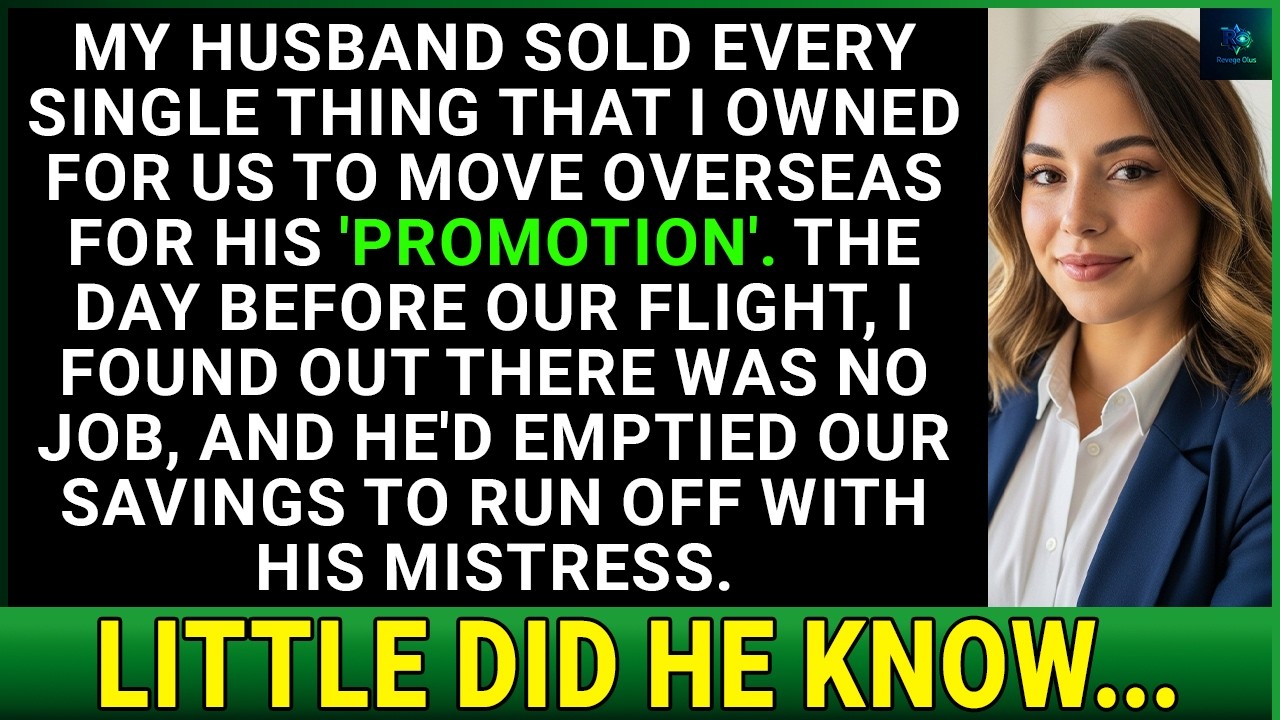 Husband Tricked Me Into Selling Everything I Had & Started A New Life With His Mistress. However...