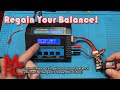 Repairing an out of balance lipo cell fixing a balanc dlta v error so you can charge