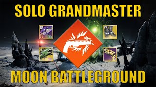 Solo Heist Moon Battleground Grandmaster Nightfall (Platinum, 19:07) Solar Hunter [Destiny 2]