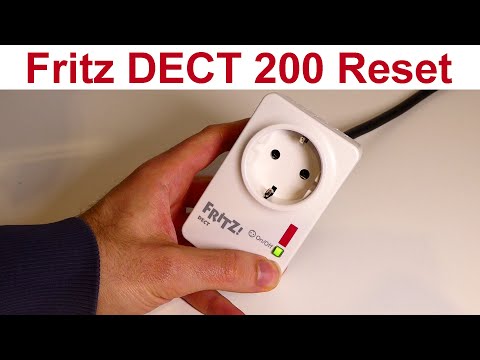 AVM Fritz DECT 200 Reset in den Werkszustand (zurücksetzen)