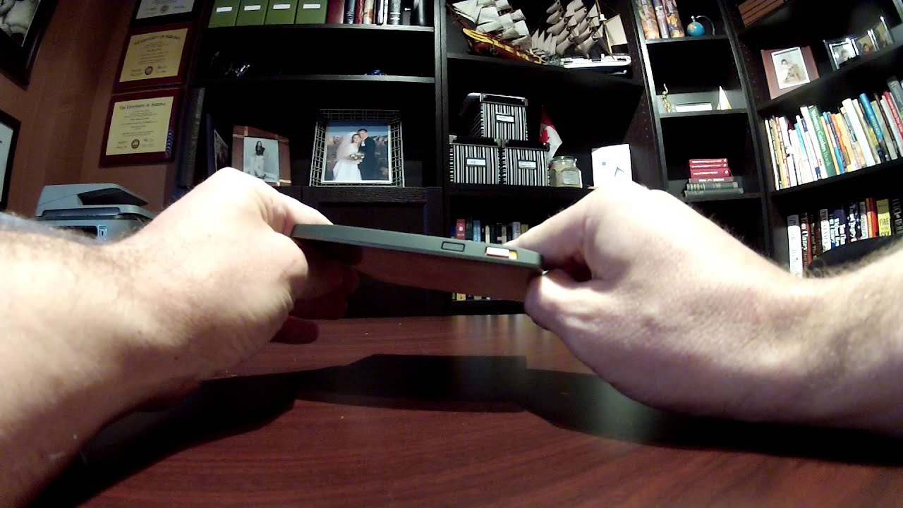 Kobo Aura frozen screen YouTube