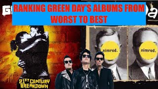 Ranking Green Day’s Albums From Worst to Best