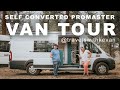 Self Converted ProMaster VAN TOUR | @travelswithkevan