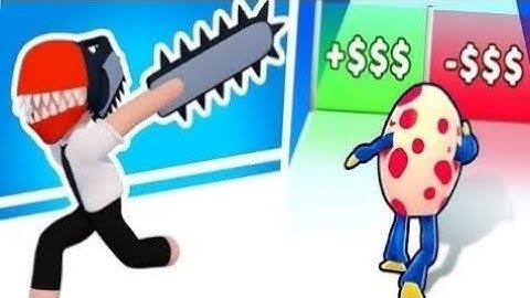 Monster egg, Chainsaw Run - All Level Gameplay Android iOS Ep 5