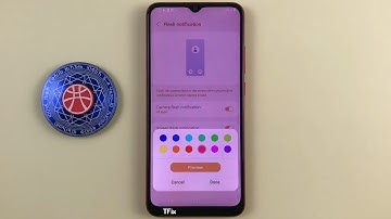 How to enable/disable Notification Flash on Samsung A03 Android 13