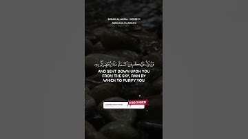 سورة الأنفال SURAH AL-ANFAL #عبدالولي_الاركاني #abdulwali_alarkani