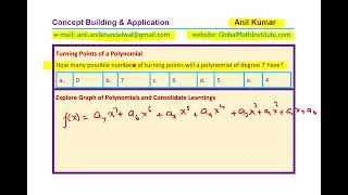 How to Find Possible Number of Turning Points for Graph of Degree 7 Polynomial Function MHF4U Net Worth