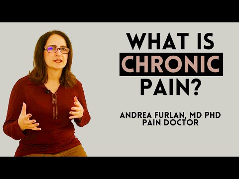 Chronic Pain by Dr. Andrea Furlan MD PhD