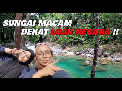 Tak Sangka Sungai Hijau Biru Ini Ada Di Malaysia | Girl Camping | Road Trip Camping Malaysia