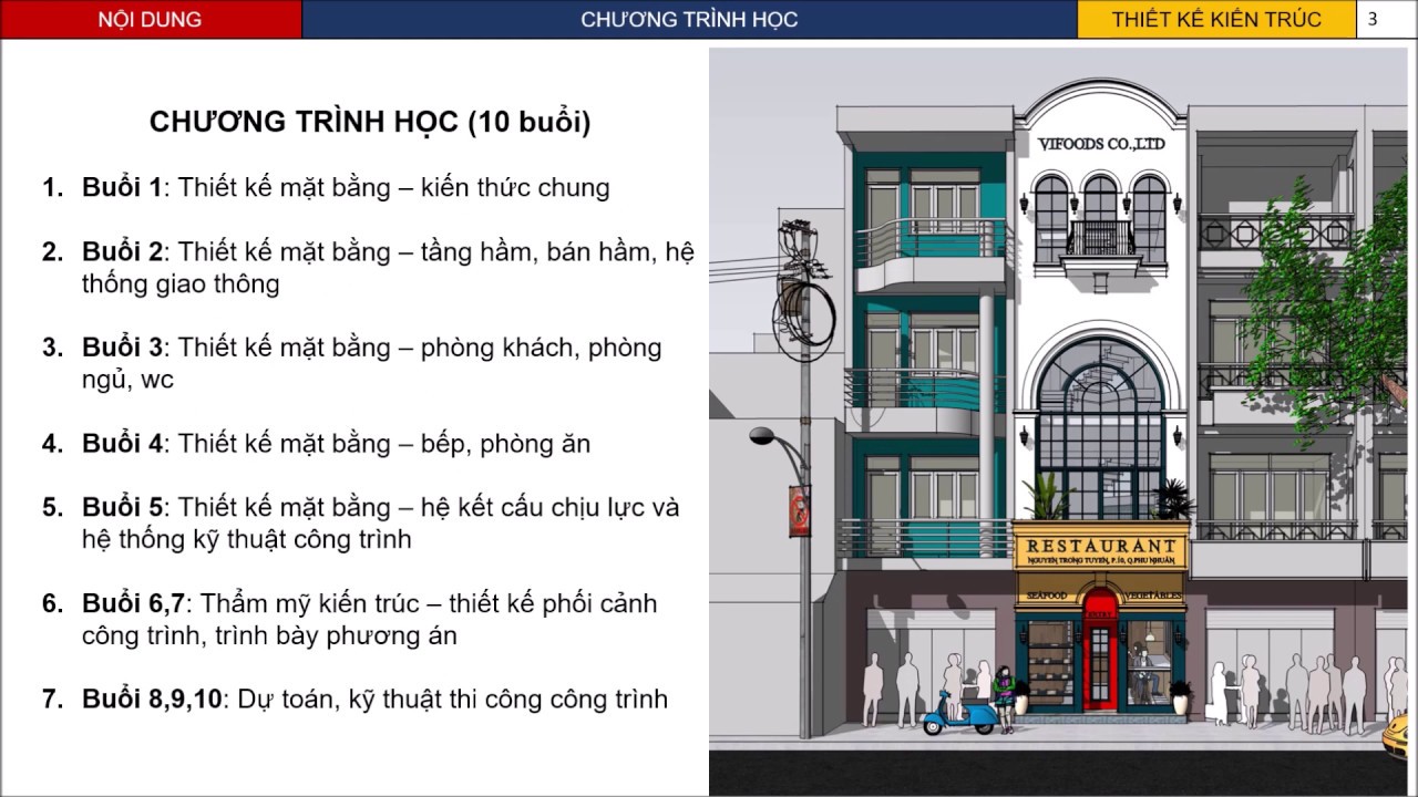[Ad] Giới thiệu khóa học THIẾT KẾ NHÀ PHỐ (KHÔNG CHUYÊN) - A2Z STUDIO - youtube