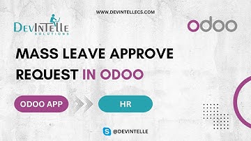 How To Create HR Mass Leave Request Approval In Odoo