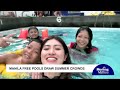 Officials urge discipline as Manila free pools draw large crowds | Morning Matters