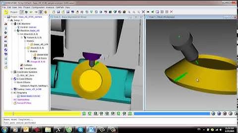 POST 5 axis CNC machining