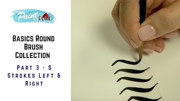 Basics Round Brush Collection - Part 3 -   S Stroke Left and Right