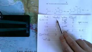 OCR A Level Chemistry F324 June '15 Q4 NMR