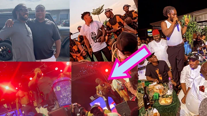 DaddyShowkey Storm Owerri For Chief Priest Birthday As Owerri Big Boy's Rain Dollars On Him