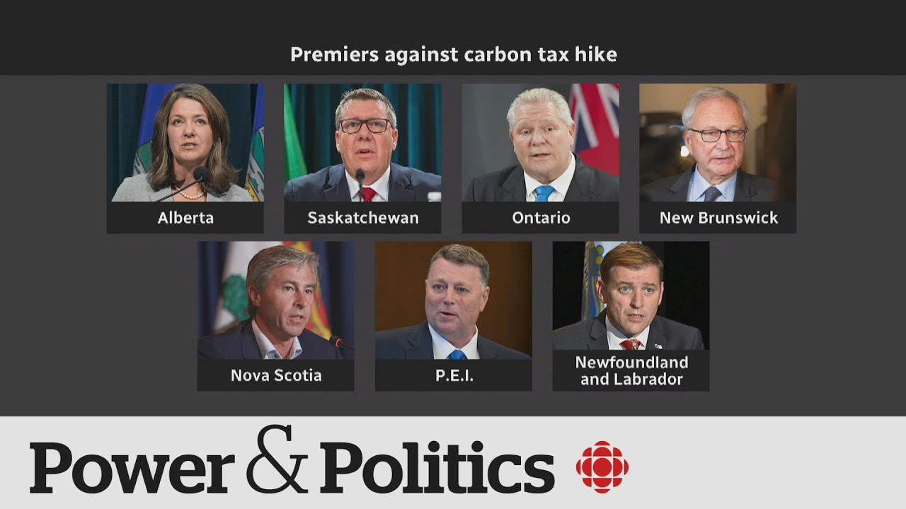Alberta premier calls carbon tax hike 'punitive' | Power & Politics
