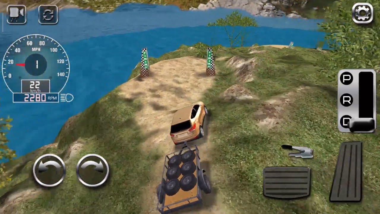 4x4 Off Road Rally 7 GamePlay Level 8 and 9 - Android Gameplay FHD ...