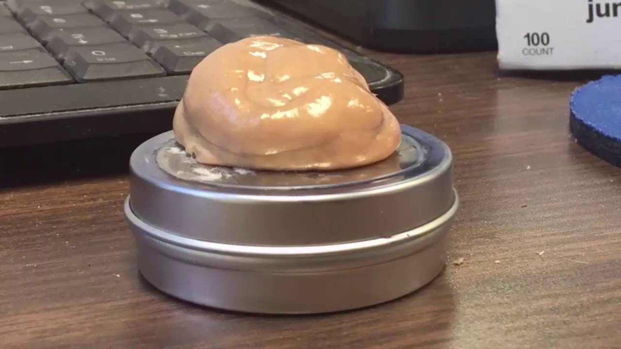 silly putty time lapse solid or liquid?? YouTube