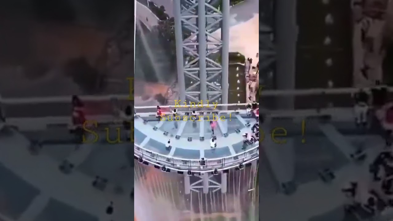 Beautiful swing with many Water falls