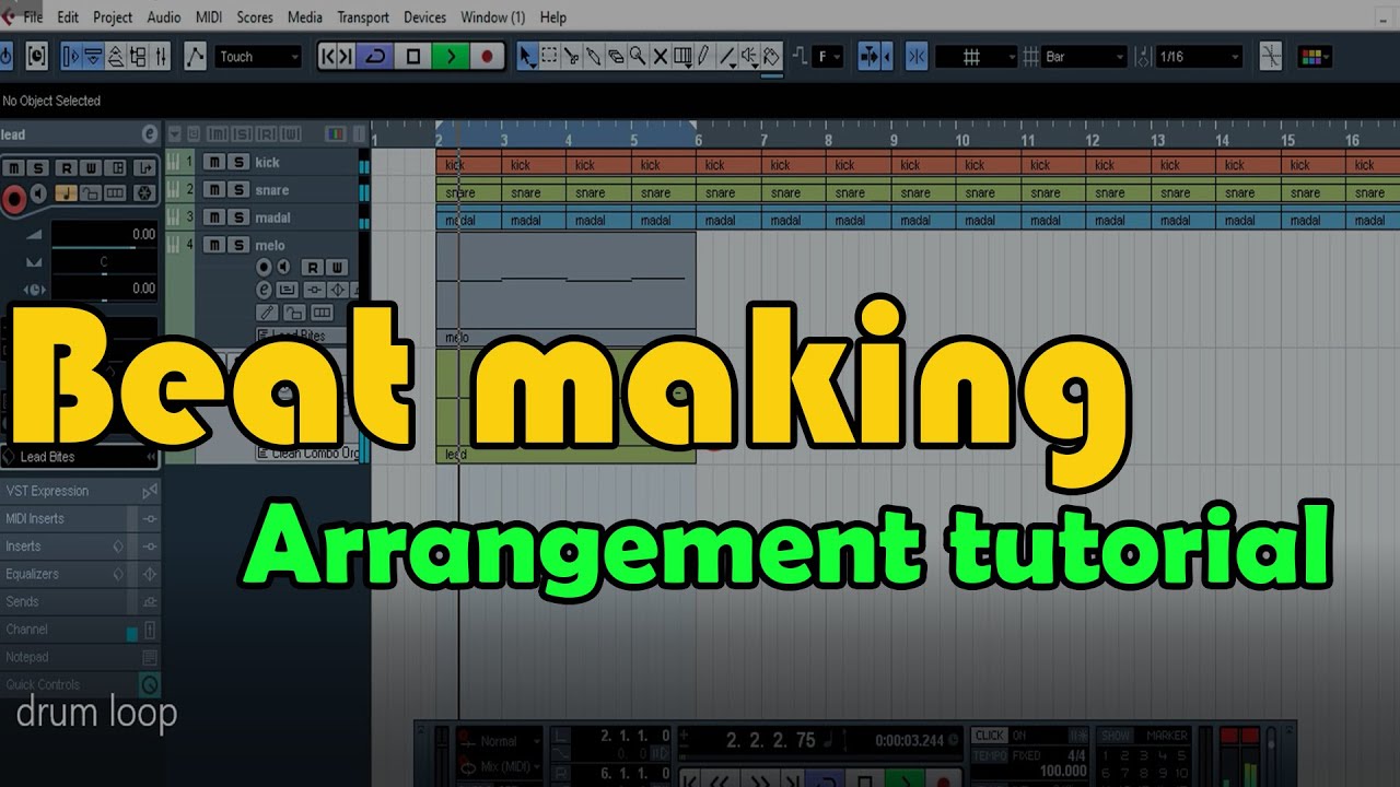 Beat making tutorial nepali arrangement online lesson ...