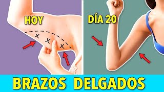 ADELGAZAR LOS BRAZOS MUY RÁPIDO 🔥 Brazos Delgados en 14 días