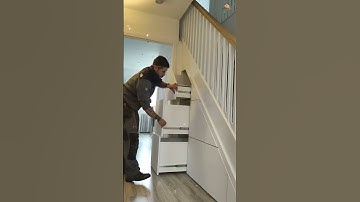 Best Space Saving Stairs Ideas | Mushroom Arte Interiors #shorts