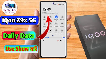 iqoo z9x 5g data usage settings, iqoo z9x 5g data speed setting