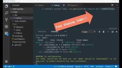 Webpack Tree Shaking