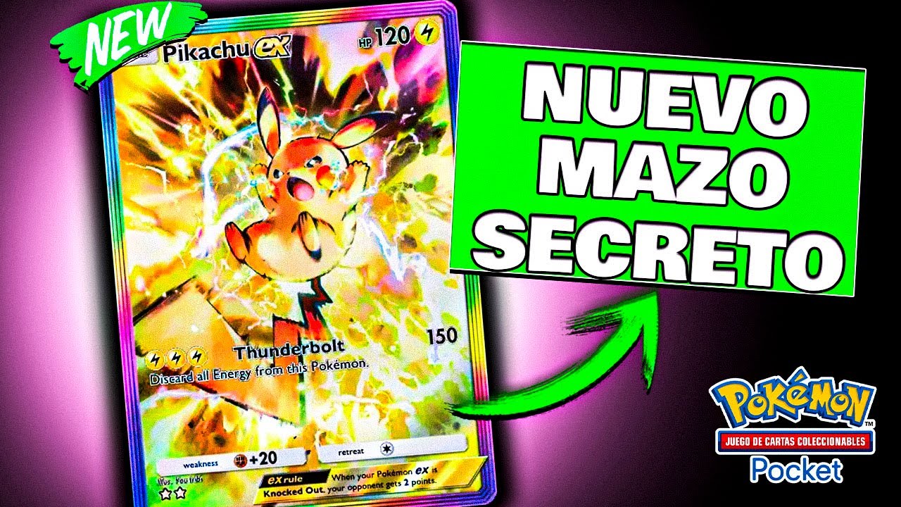 EL NUEVO MAZO SECRETO DE PIKACHU EX NO TIENE SENTIDO Y ARRASA EN ...