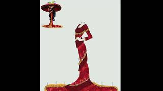 Drawing La Muerte’s dress from “The Book of Life” but in my style
