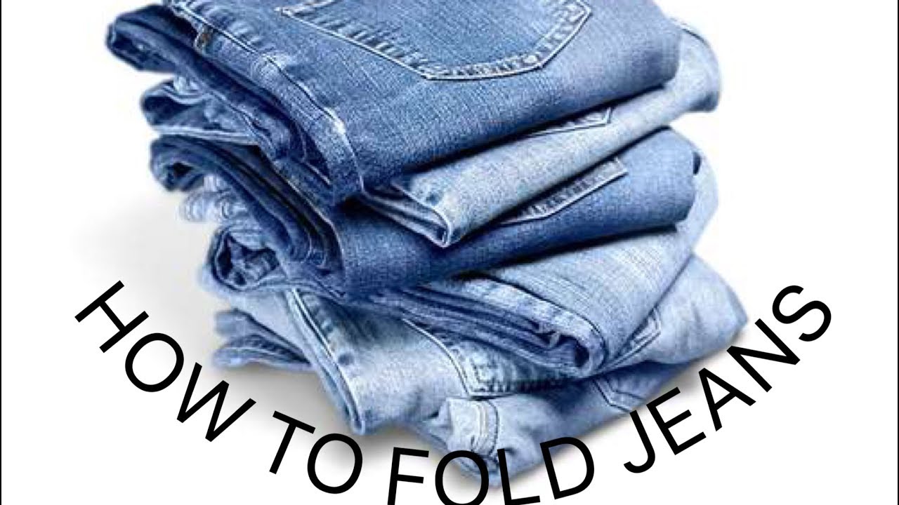 HOW TO FOLD Jeans IN JUST 30 SECONDS -Robsverse