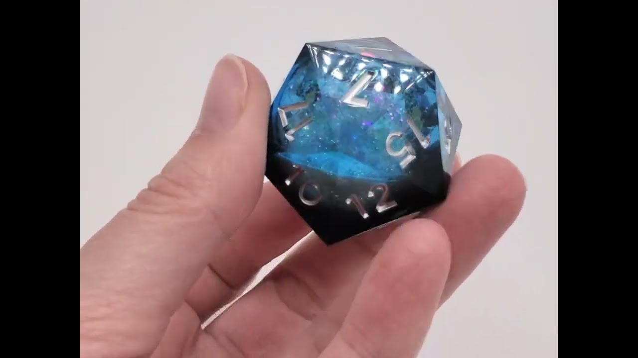 Old School Sharp Edged 35mm D20: Liquid Infused - Midnight Fury