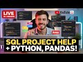 🔴 Live SQL &amp; Python Data Cleaning for Vietnam Client | Real-Time Data Manipulation Project