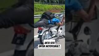 Kenapa Motorsikal Kene Sita?.. Apa Salah Kami..