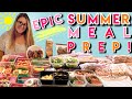 EPIC SUMMER MEAL PREP FOR HEALTHY KIDS + FAMILY | BREAKFASTS | LUNCHES | DINNERS | SNACKS 2019