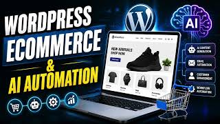 Responsive WordPress Website with Ecommerce & AI Automation | Professional Web Design