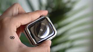 silver soft flexible bumper for 44mm screenshot 1