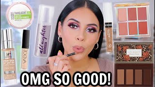 TESTING BRAND NEW MAKEUP: FULL FACE OF FIRST IMPRESSIONS *drugstore   high end*