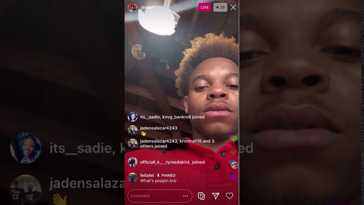 Lil Niqo from The Rap Game goes live during quarantine - YouTube