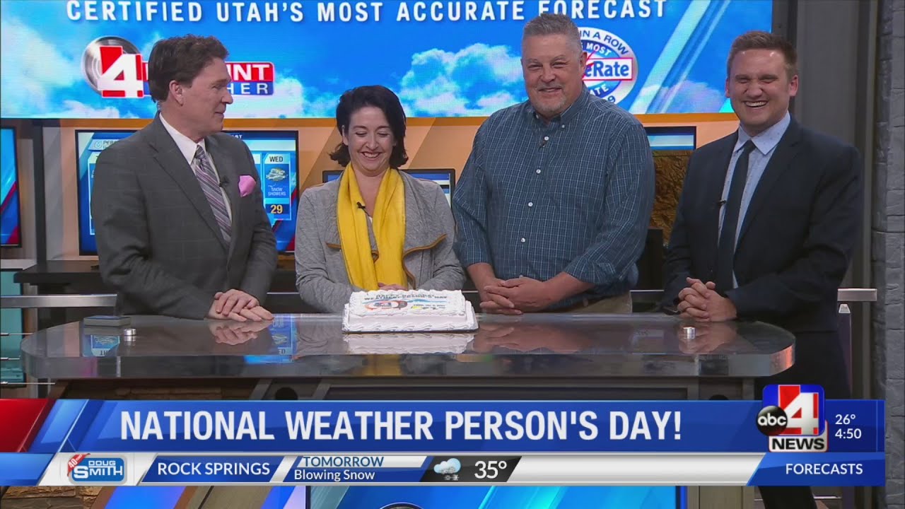 National Weather Persons Day with B98.7 YouTube